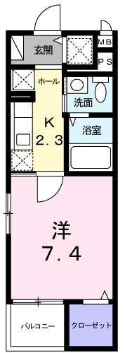 ジェントリーの間取り画像