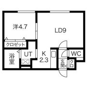 グランスクエアⅡの間取り画像