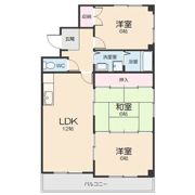 第5ヒルハイツ桃山の間取り画像