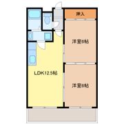 オオタかなれ川ハイツの間取り画像
