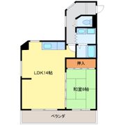 幸和マンションの間取り画像