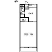竹野ハイツの間取り画像