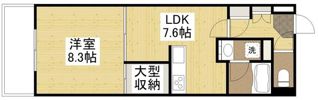 フラットリア春日の間取り画像