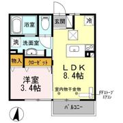 ヴィルポートⅡの間取り画像