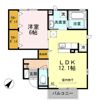 グリーンコート浮島 Aの間取り画像