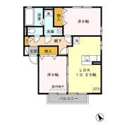 アカナウィン A/Bの間取り画像