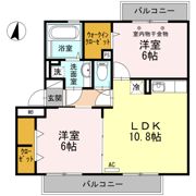 RSAⅡの間取り画像