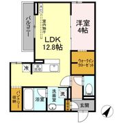 D crest新川Nの間取り画像