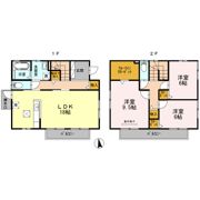 D-room神山（ﾃﾞｨｰﾙｰﾑｺｳﾔﾏ） Cの間取り画像