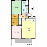 ウエストハイツの間取り画像