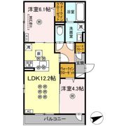 アルタ・レジデの間取り画像
