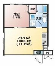 プライムテラス鶴ケ峰の間取り画像