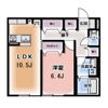 Komorebi Garden中田本町Aの間取り画像