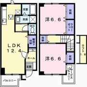サニーハートの間取り画像