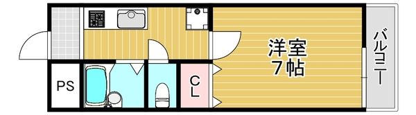 ジュブリーユ翔の間取り画像