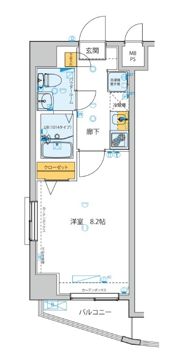 ジェノヴィア石神井台グリーンヴェールの間取り画像