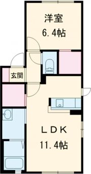 キングダムⅡの間取り画像