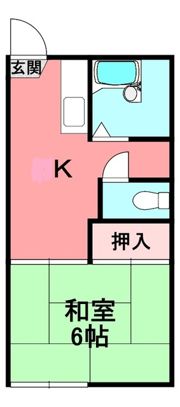 アネックス横屋Bの間取り画像