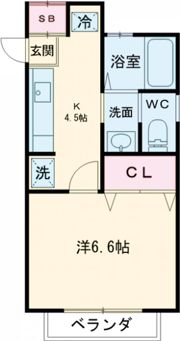 ルミエールコートⅡの間取り画像