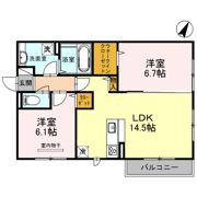 イズミ金岡の間取り画像