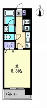アイランドガーデン花園21の間取り画像
