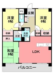 バルミー松永駅前の間取り画像
