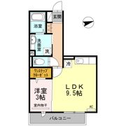 グレイス北花田の間取り画像