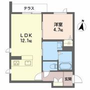 ベレオ茶屋ノ丁の間取り画像