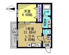 ルーブル南流山の間取り画像