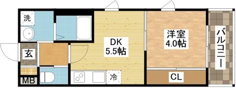 MODERN PALAZZO出雲の間取り画像
