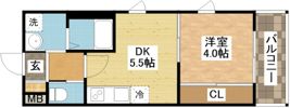 MODERN PALAZZO出雲の間取り画像