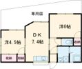 グリーンコーポの間取り画像