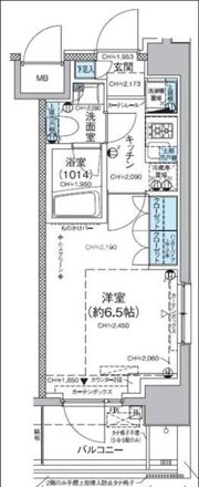 レジディア蒲田Ⅴの間取り画像