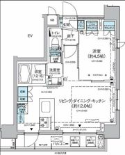 レジディア蒲田Ⅴの間取り画像
