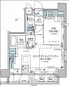 レジディア蒲田Ⅴの間取り画像