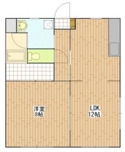 ヴィラメルトンⅡの間取り画像