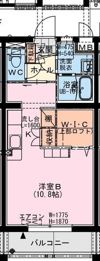ソレアード権現の間取り画像