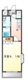 コーポ ミナミの間取り画像