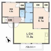 ディアス妻鹿駅前の間取り画像