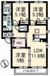 シャーメゾン東陽 B棟の間取り画像