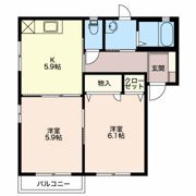 チャーリーズ Bの間取り画像