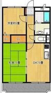 ハイルネッサンス Aの間取り画像
