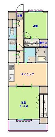丸市ビルの間取り画像