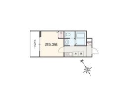 MELLAS海の公園駅の間取り画像
