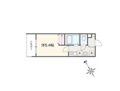 MELLAS海の公園駅の間取り画像