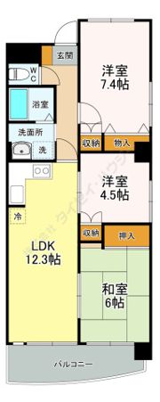 メゾン礒本の間取り画像