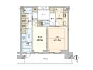 グラングリーン大阪THE NORTH RESIDENCEの間取り画像