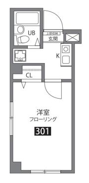 コスタシティ平井の間取り画像