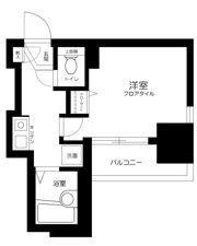 スカイコートヴァンテアン早稲田の間取り画像