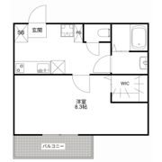 MQuarto淵野辺共和の間取り画像